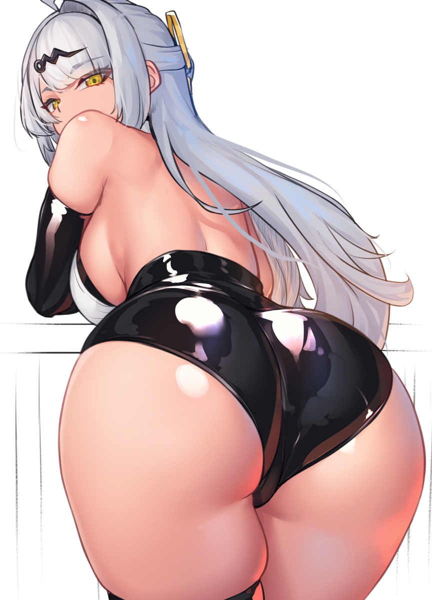 This is a pixiv picture whose title is ハミケツ師匠、儀玄.