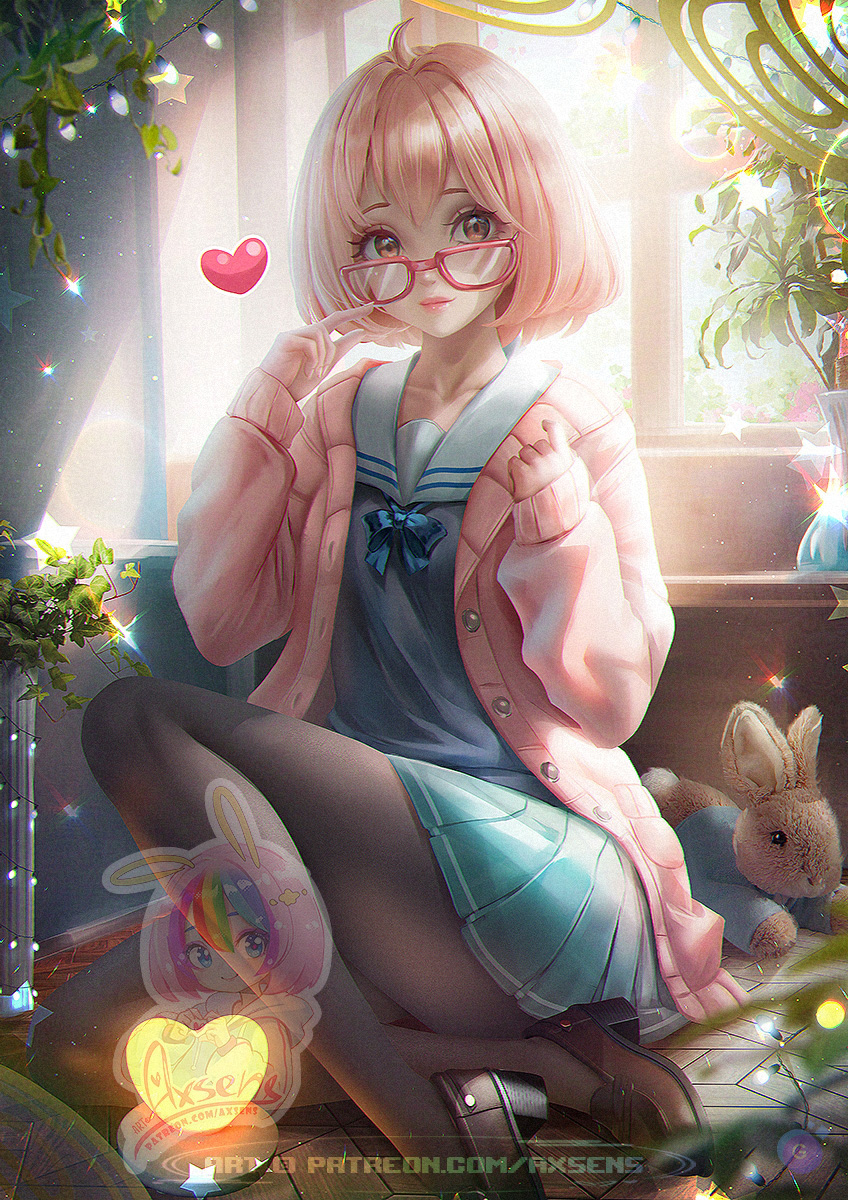 This is a pixiv picture whose title is 栗山未来 / Mirai Kuriyama.