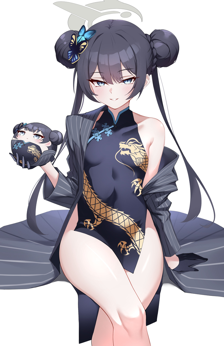 This is a pixiv picture whose title is 竜華キサキ/kisaki ryuge.
