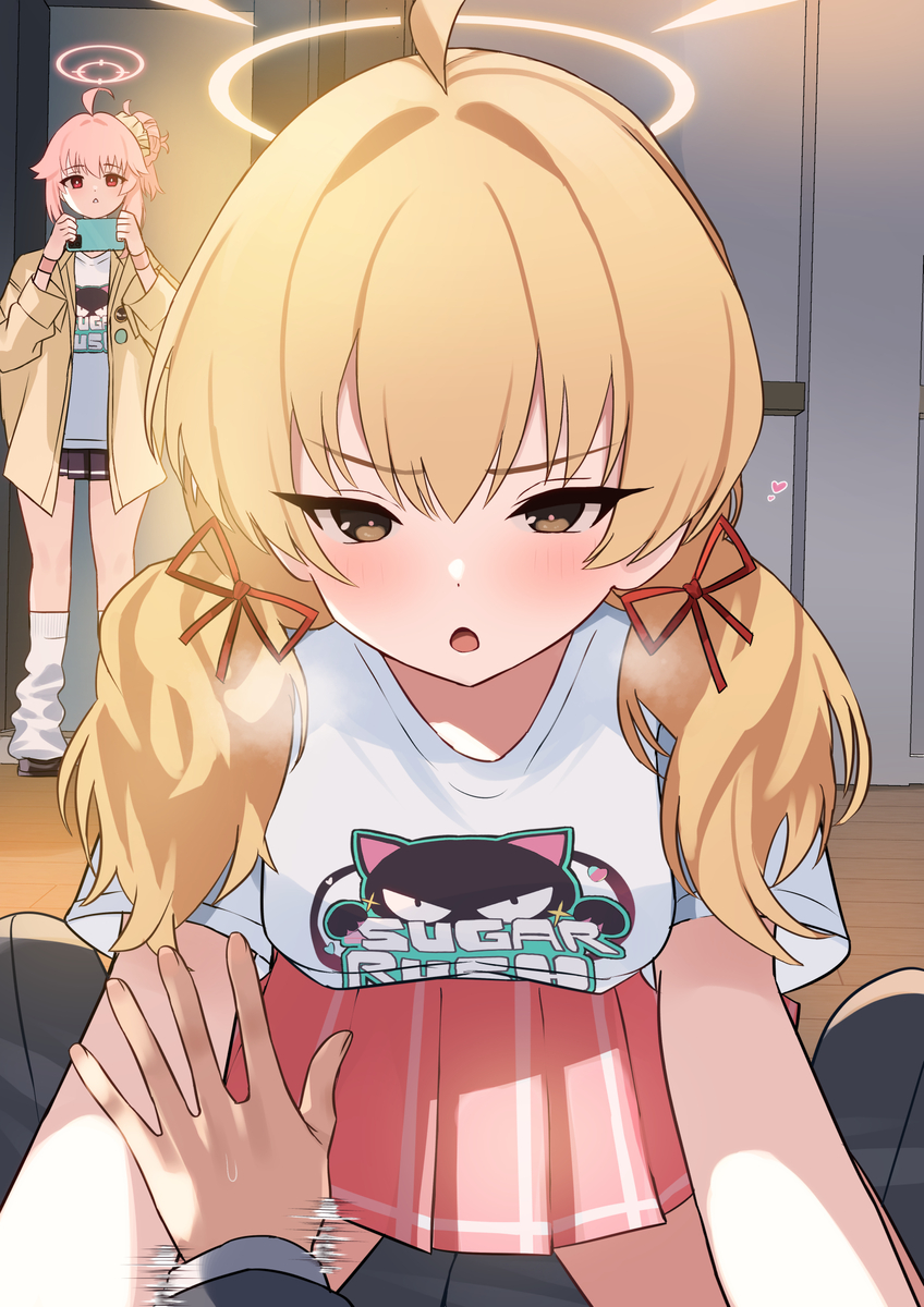 This is a pixiv picture whose title is 大人にして・・・♡.