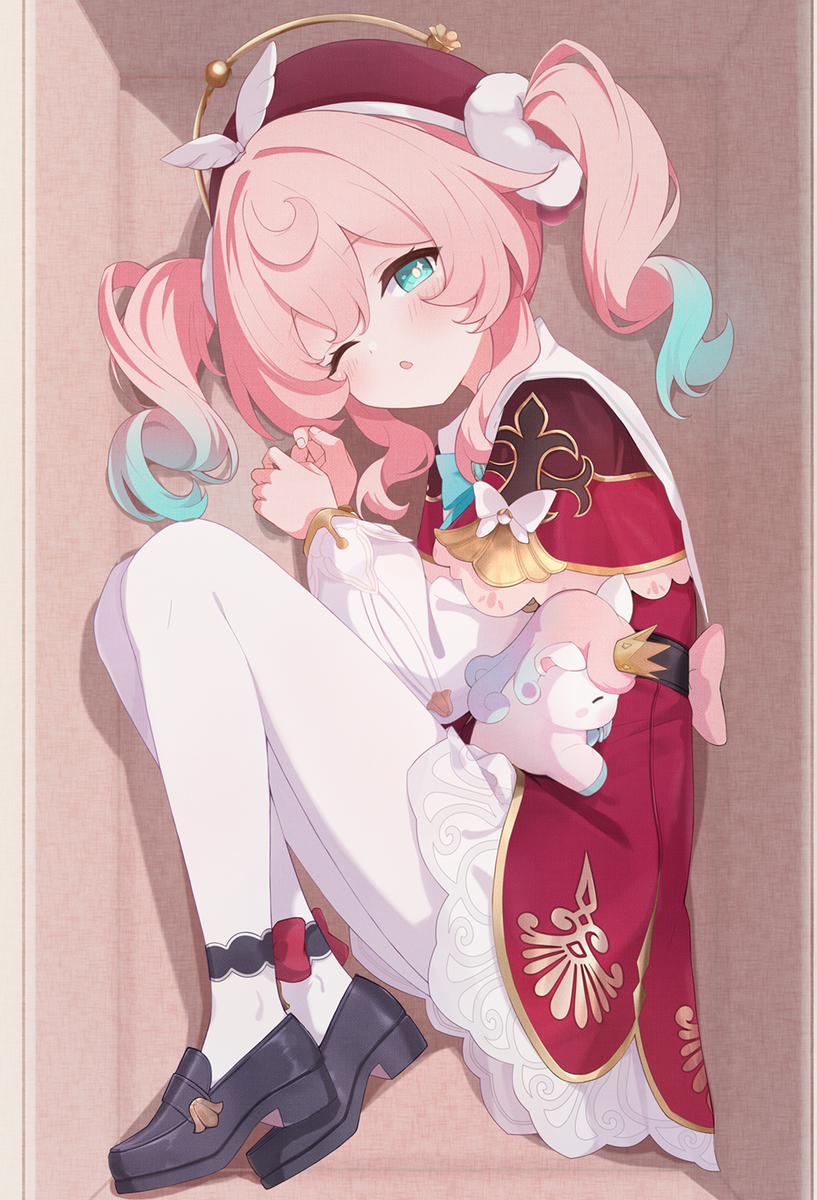 This is a pixiv picture whose title is 风堇.