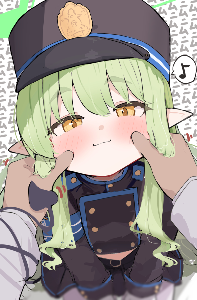 This is a pixiv picture whose title is むにむにヒカリ.