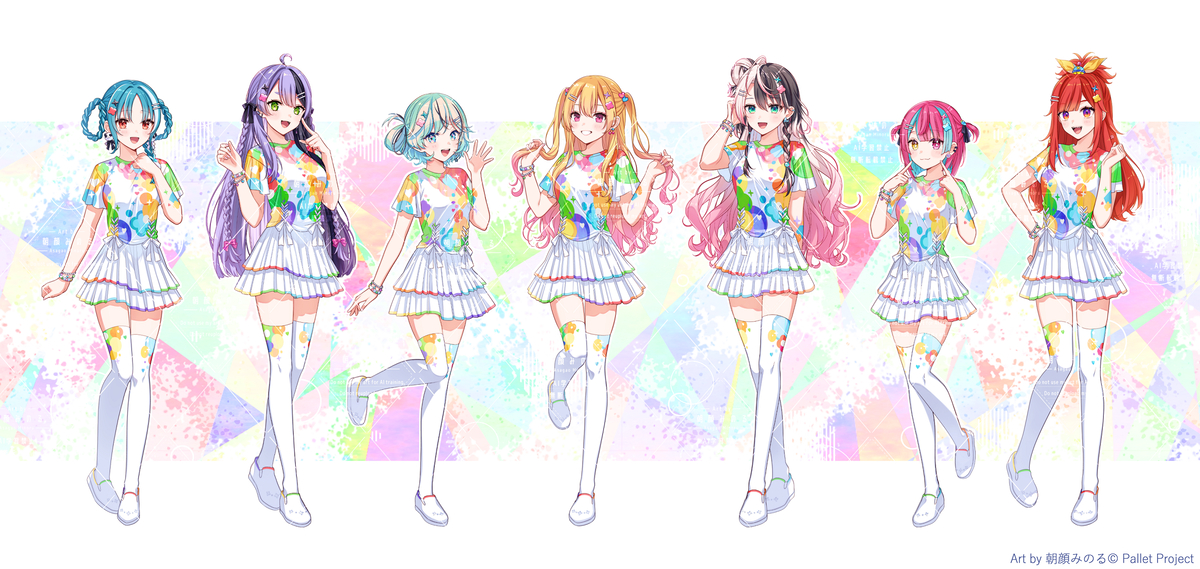 This is a pixiv picture whose title is パレプロ感謝祭2025.