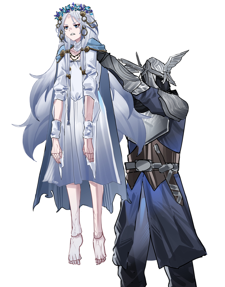This is a pixiv picture whose title is Behold, the doll....