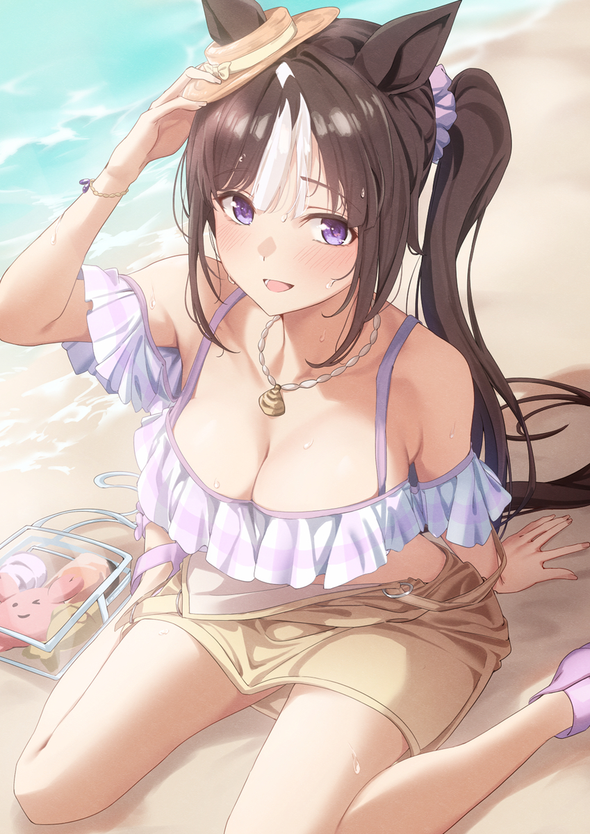 This is a pixiv picture whose title is 水着タルマエ.