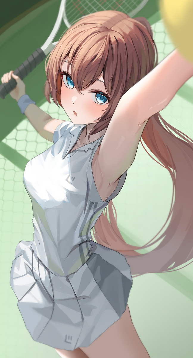 This is a pixiv picture whose title is テニス部ちゃん.