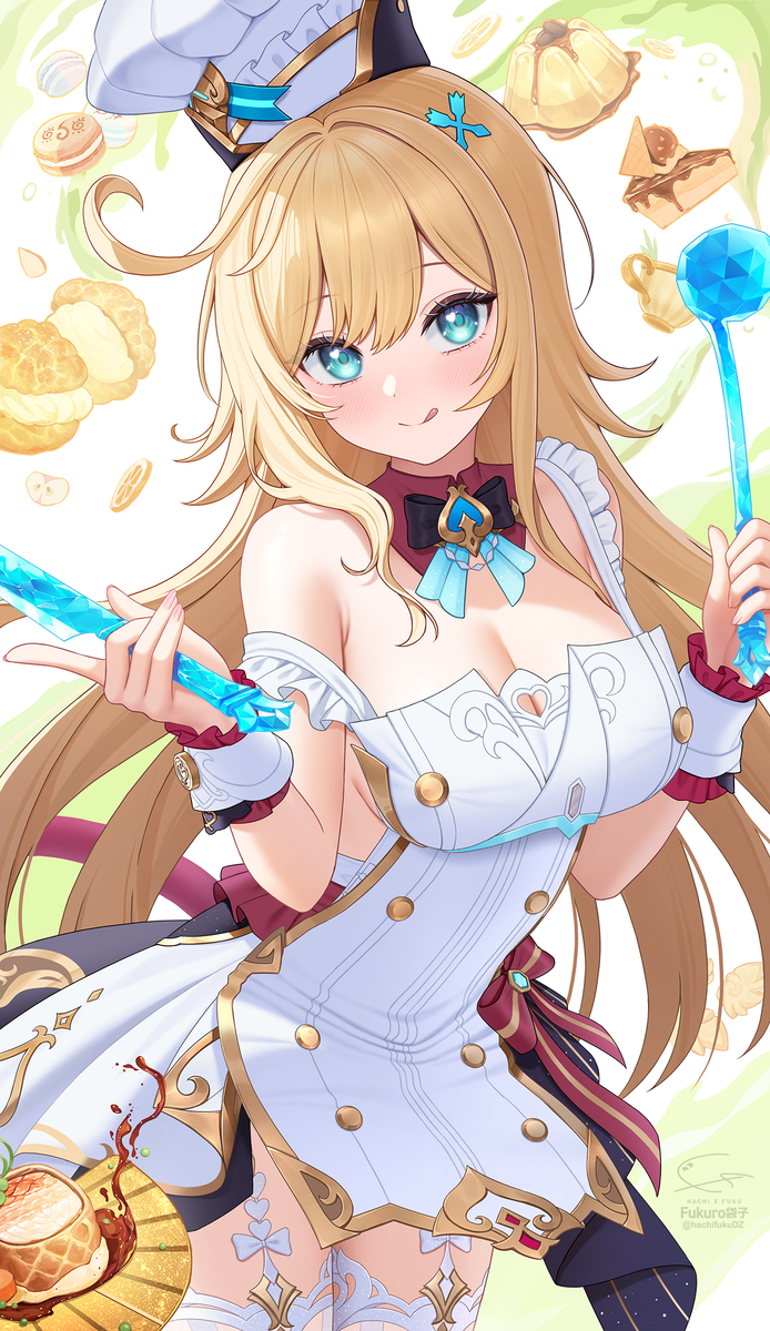 This is a pixiv picture whose title is Escoffier.