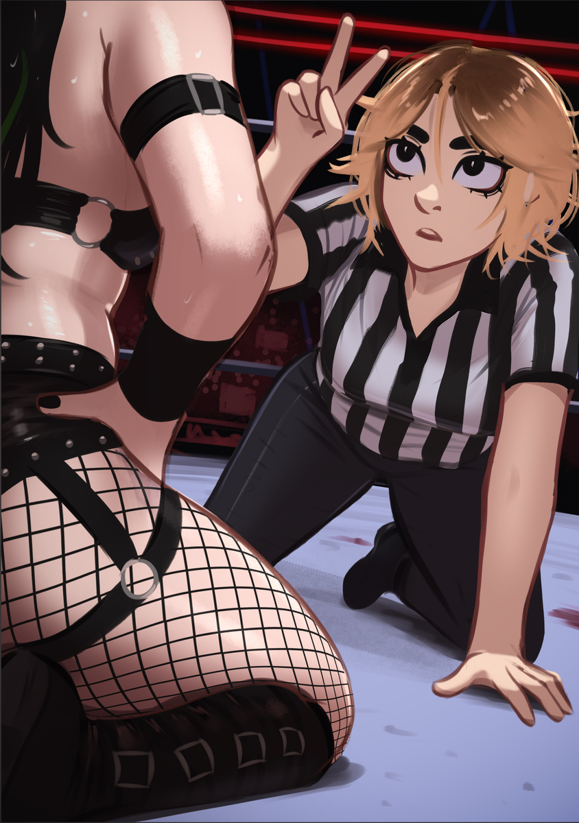 This is a pixiv picture whose title is THE REF.