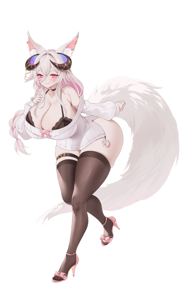 This is a pixiv picture whose title is commission.