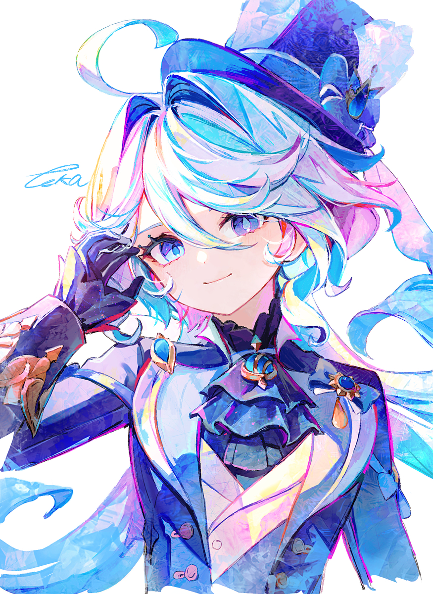 This is a pixiv picture whose title is フリーナ様.