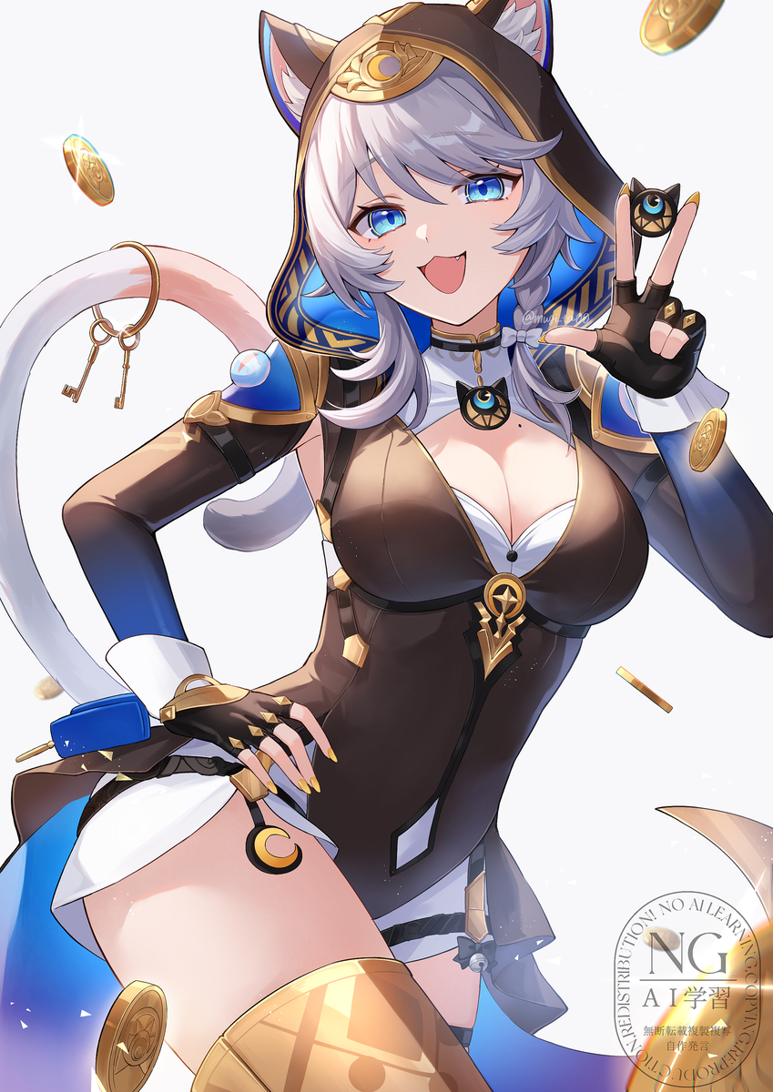 This is a pixiv picture whose title is サフェル🐈‍⬛.