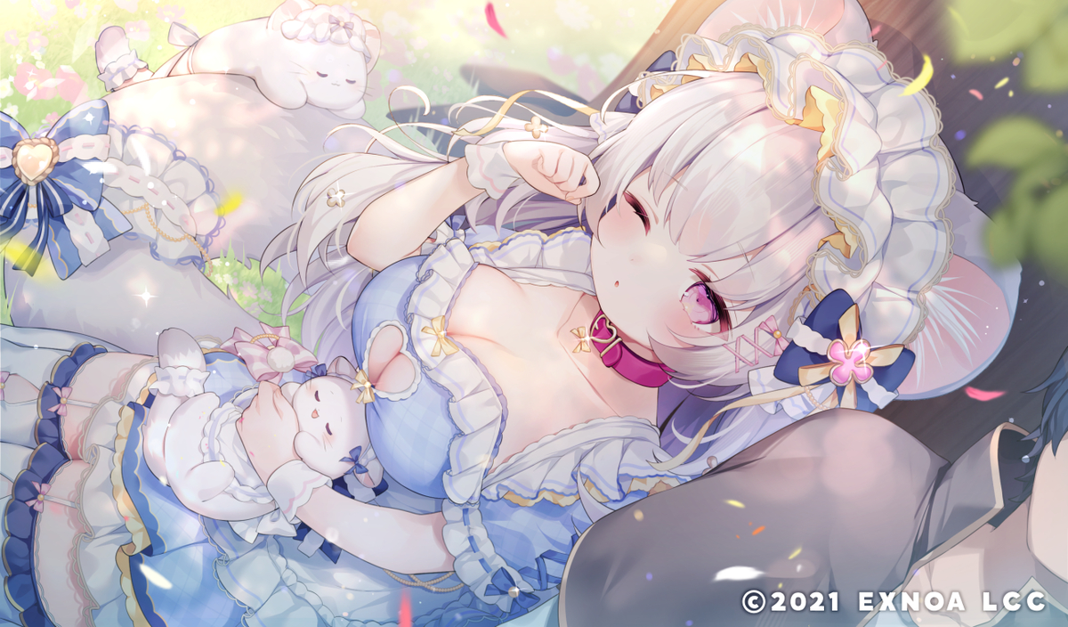 This is a pixiv picture whose title is 【エンクリ】チリアット(メイドF).