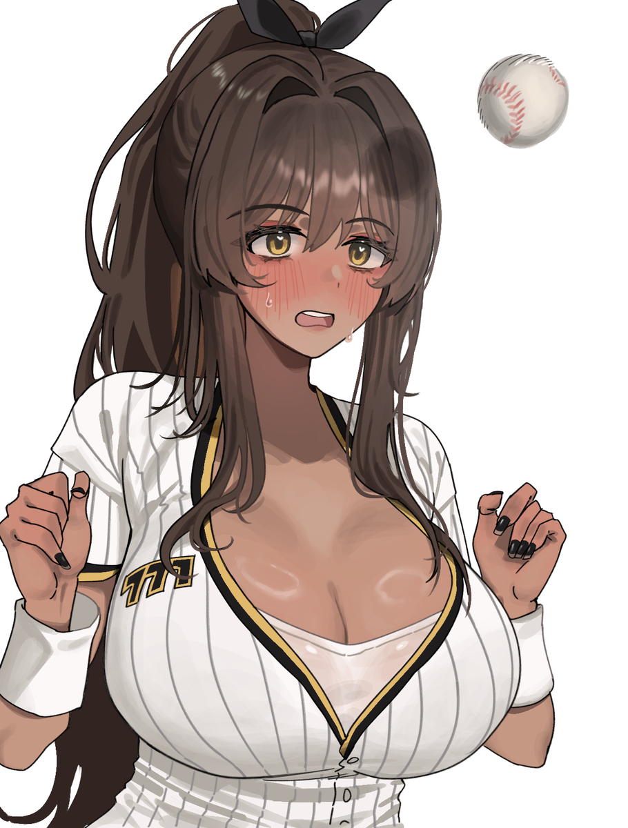 This is a pixiv picture whose title is 🖤Noir🖤⚾.