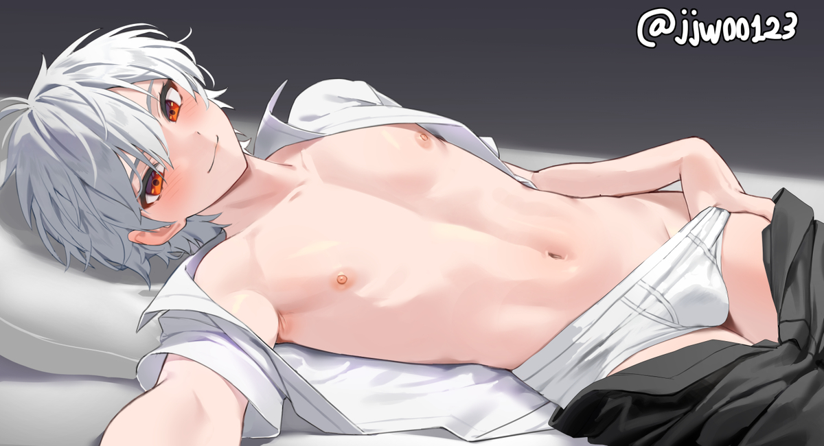 This is a pixiv picture whose title is カヲル.