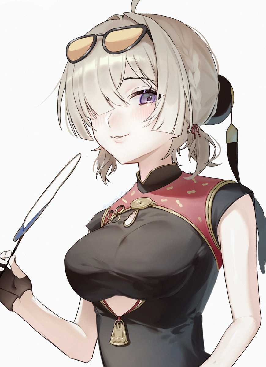 This is a pixiv picture whose title is 紅豆.