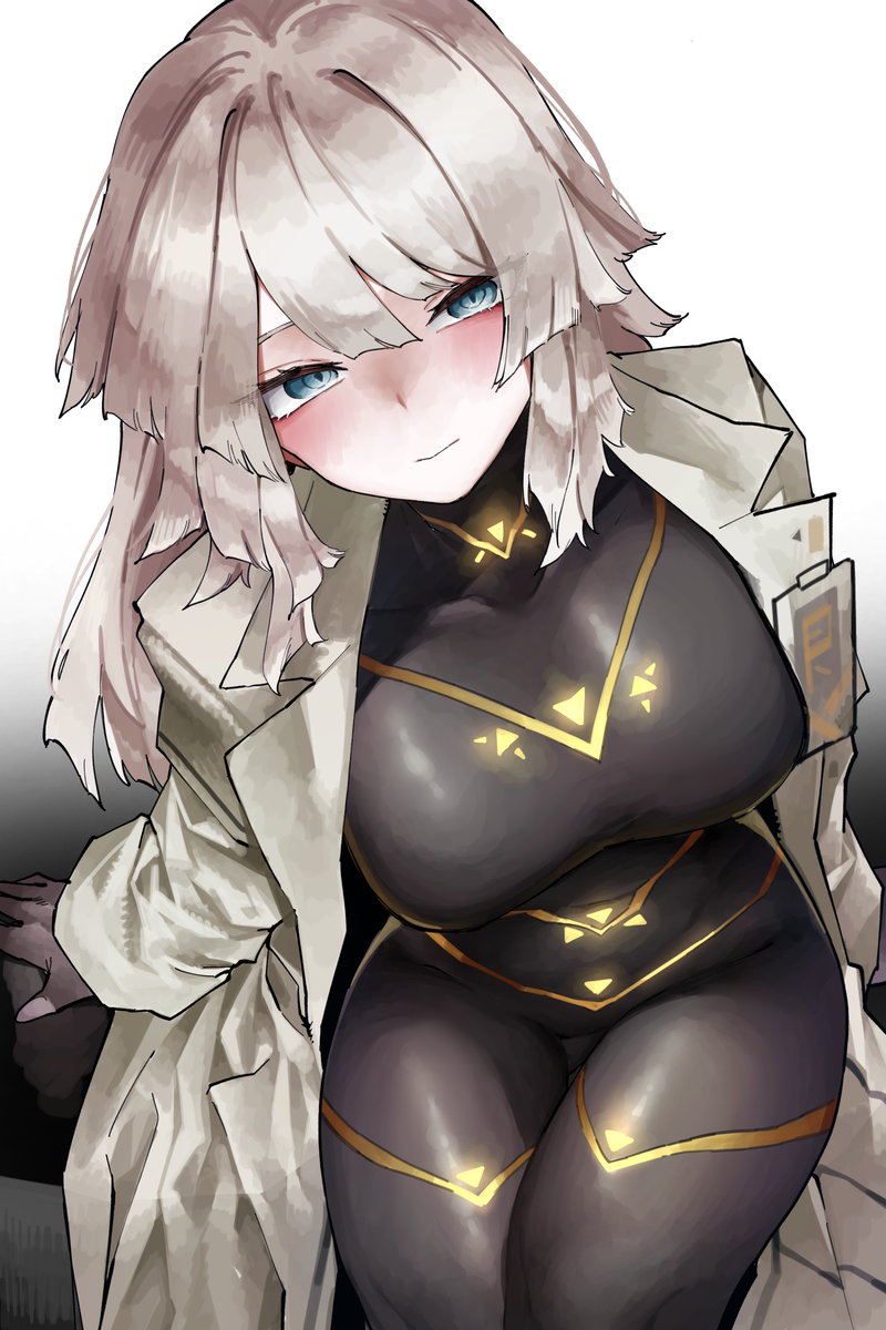 This is a pixiv picture whose title is P社アーカイブ部門部長 ファウスト.