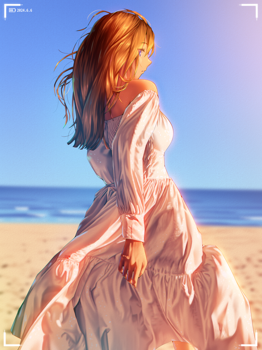 This is a pixiv picture whose title is 舞.