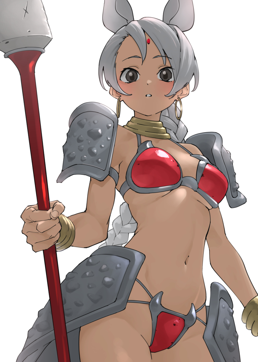 This is a pixiv picture whose title is インドサイ.