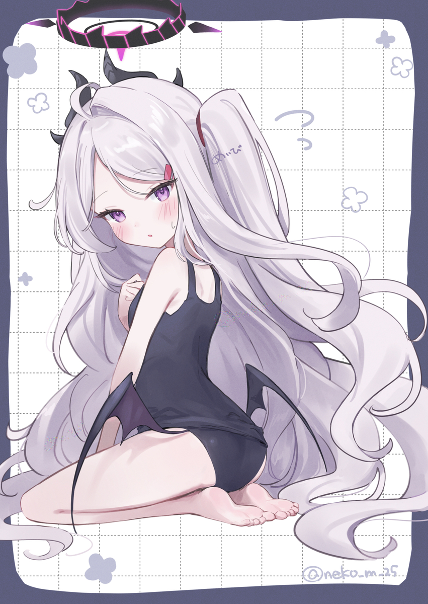 This is a pixiv picture whose title is せ、先生？どこみてるの…？.