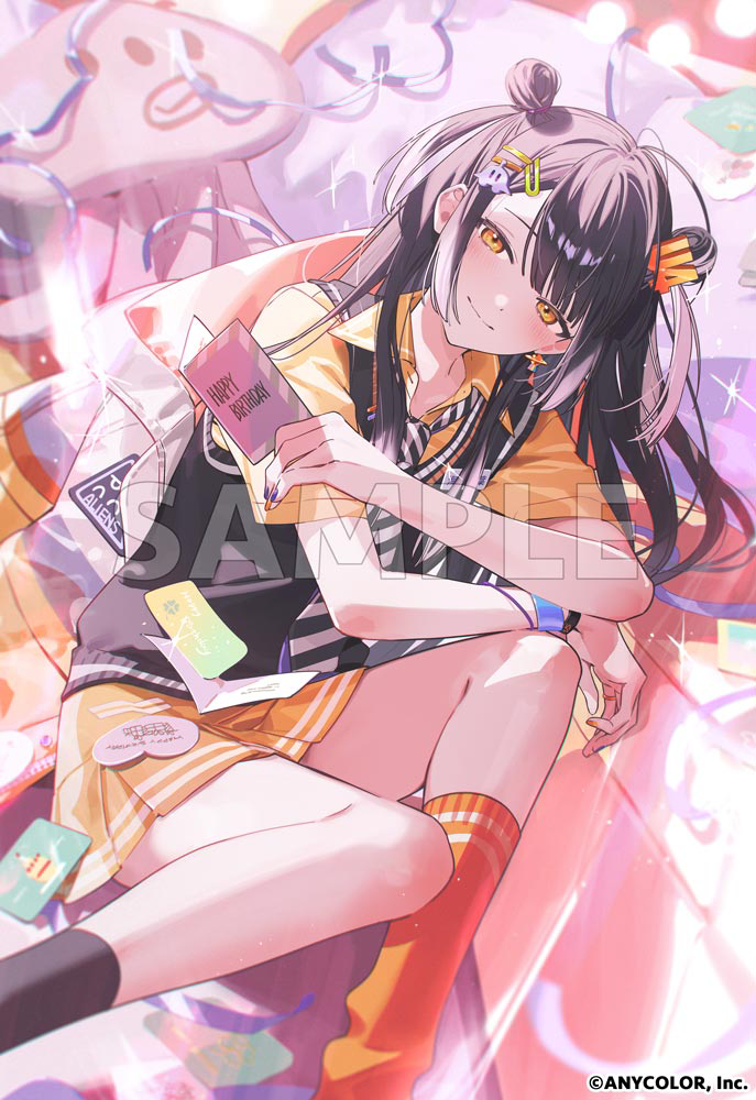 This is a pixiv picture whose title is 海妹四葉さん誕生日.