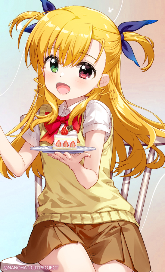 This is a pixiv picture whose title is 高町ヴィヴィオ.