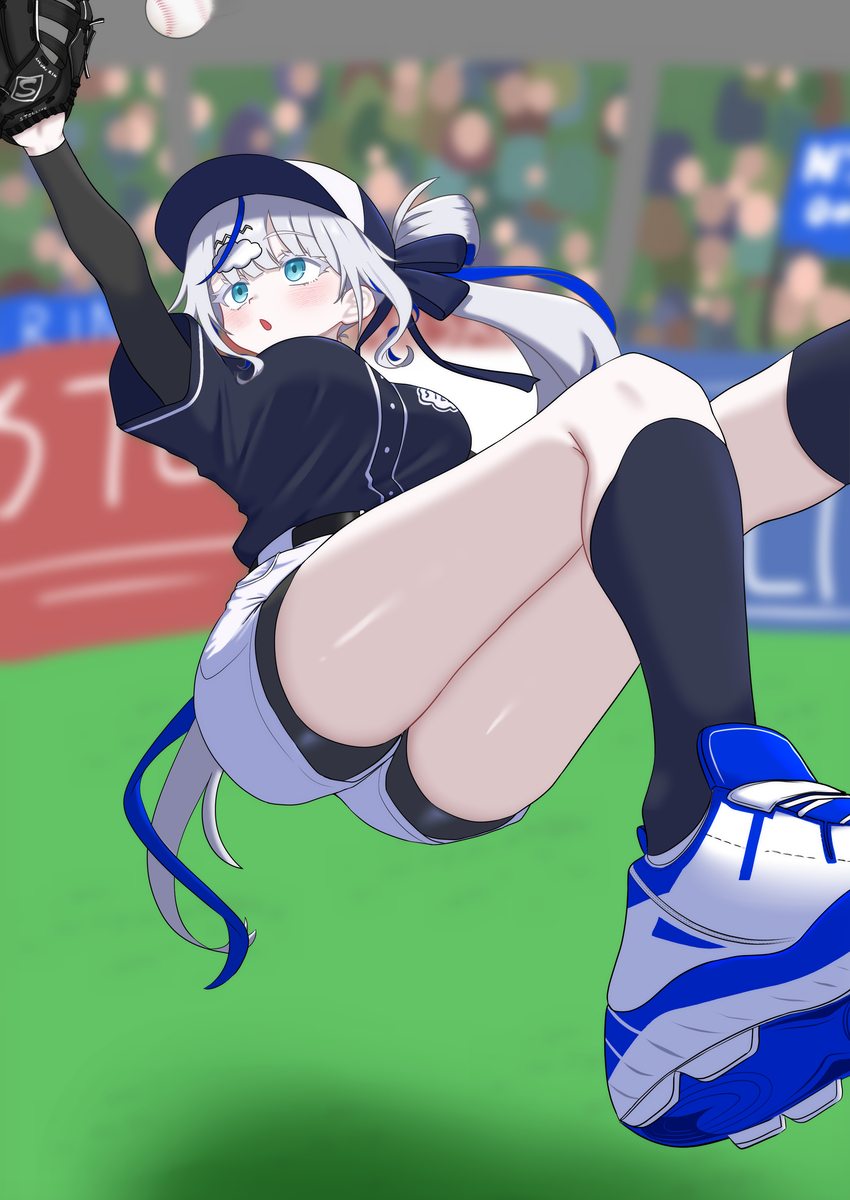 This is a pixiv picture whose title is 외야수 린.