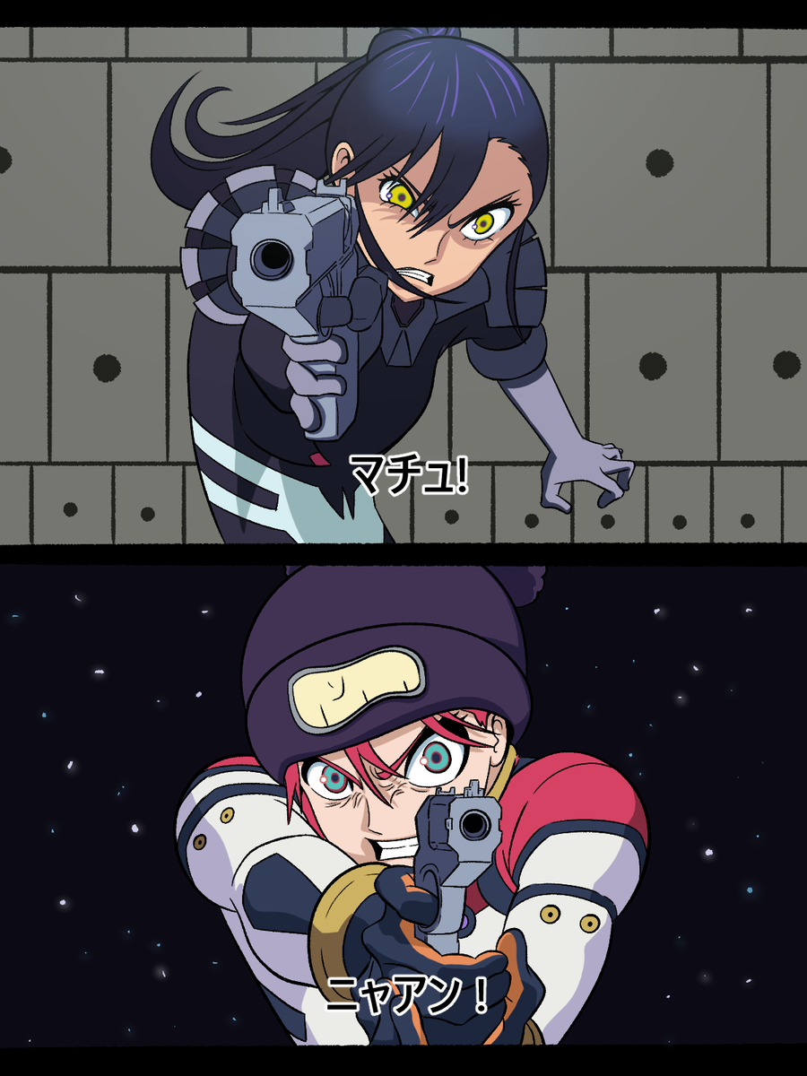 This is a pixiv picture whose title is 再来週の予告.