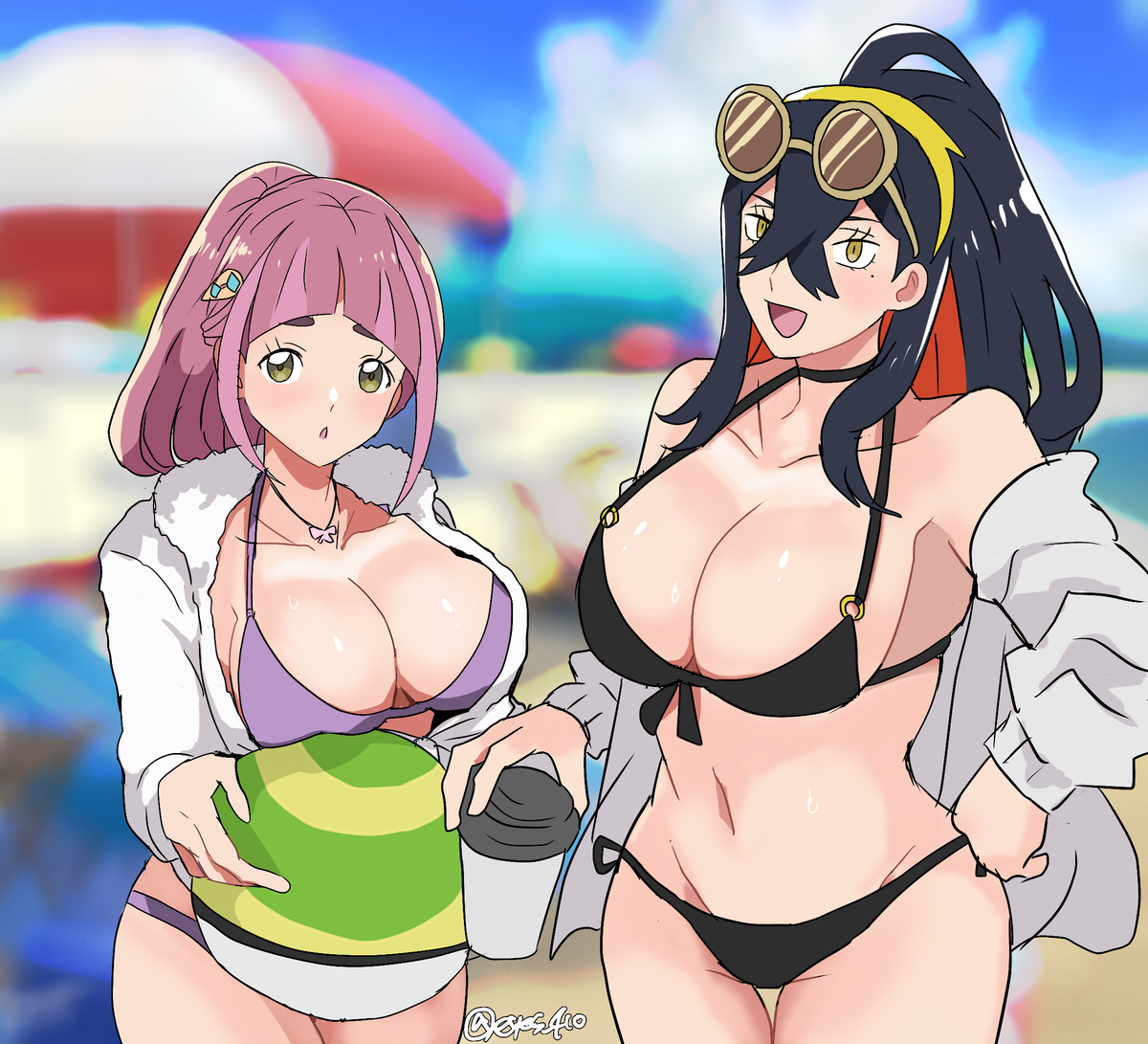 This is a pixiv picture whose title is カキタロとハルゼイ⑧.