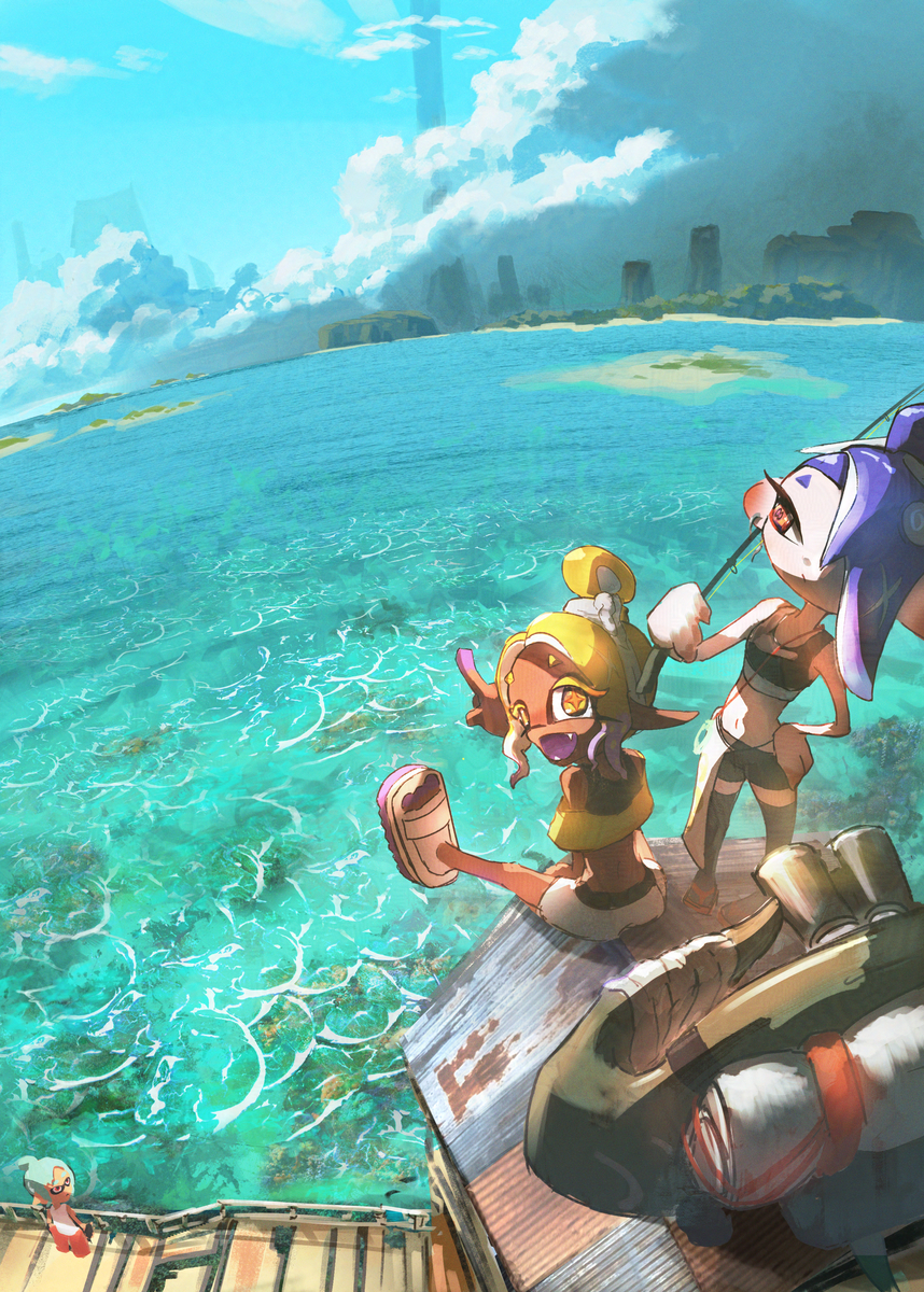 This is a pixiv picture whose title is BANCALA RAIDERS！！.