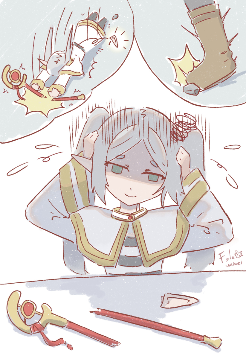 This is a pixiv picture whose title is 跌倒.