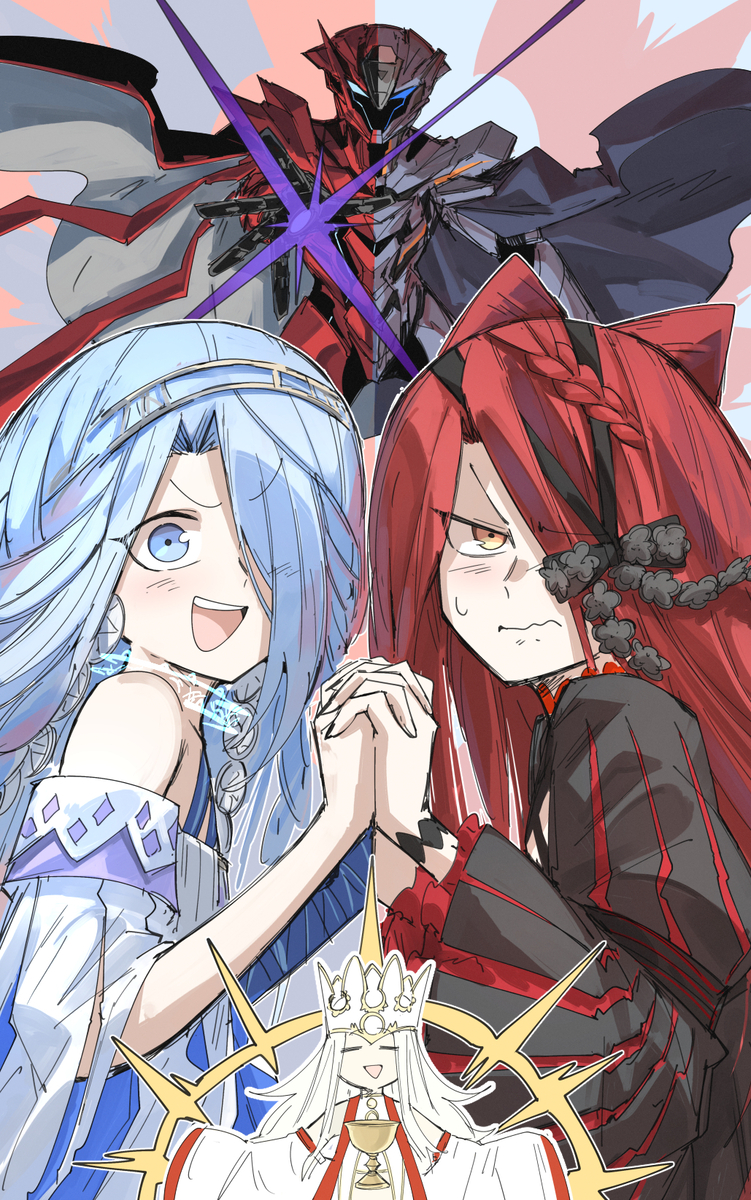 This is a pixiv picture whose title is Echoes.