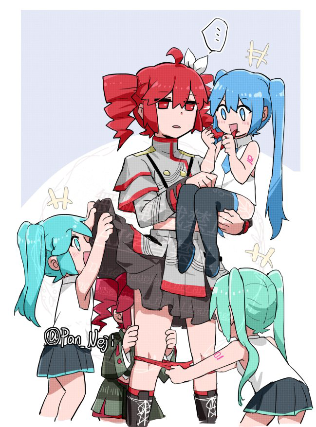 This is a pixiv picture whose title is commission.
