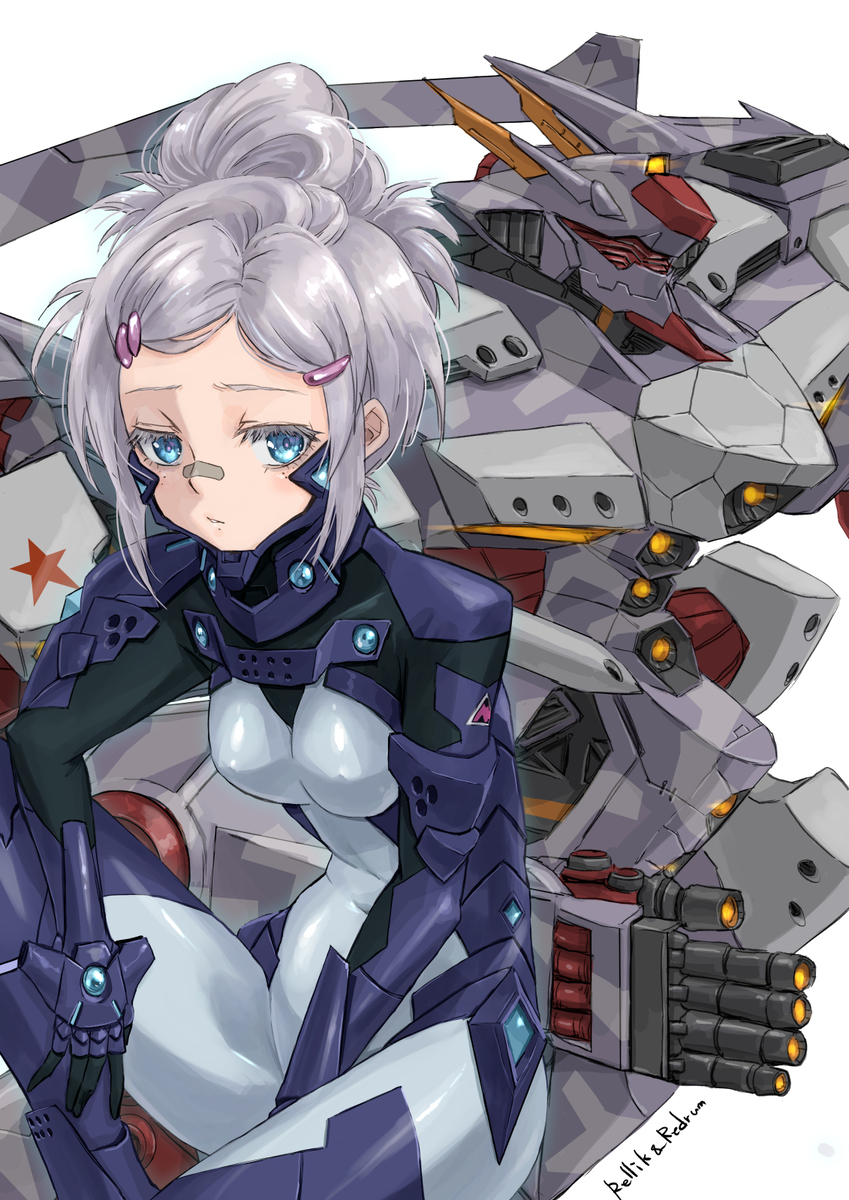 This is a pixiv picture whose title is ドゥー・ムラサメ×マブラヴ.