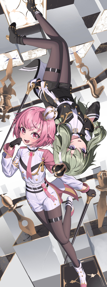 This is a pixiv picture whose title is emu nene.