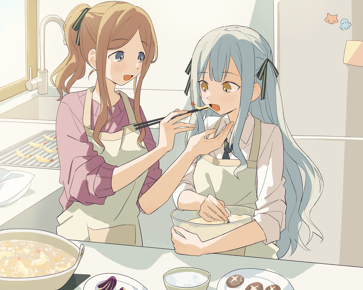 This is a pixiv picture whose title is 素祥家工作日的晚饭.