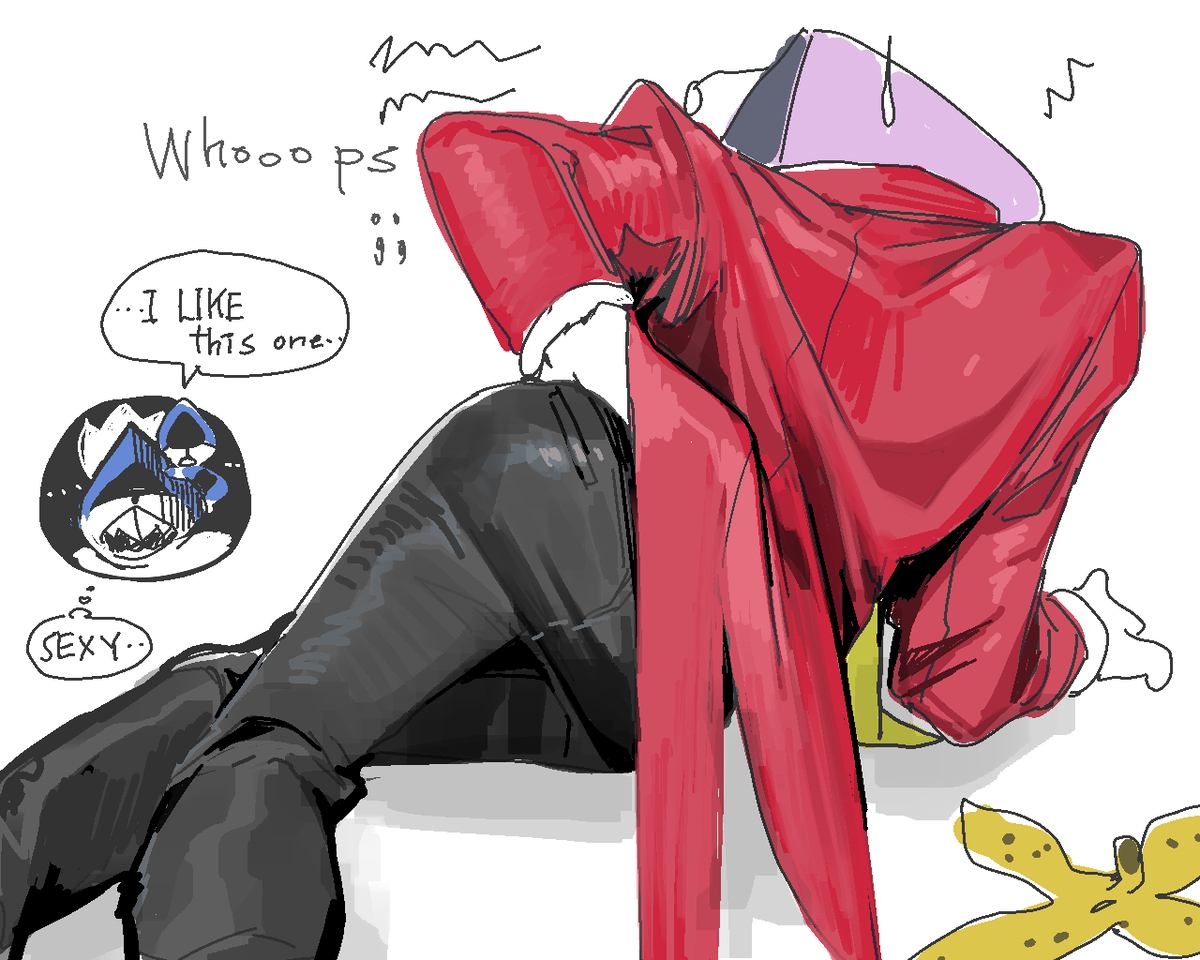 This is a pixiv picture whose title is tripped.
