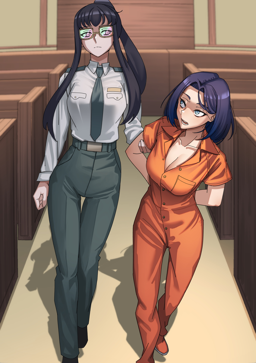 This is a pixiv picture whose title is Bonnie on Trial [Commission].