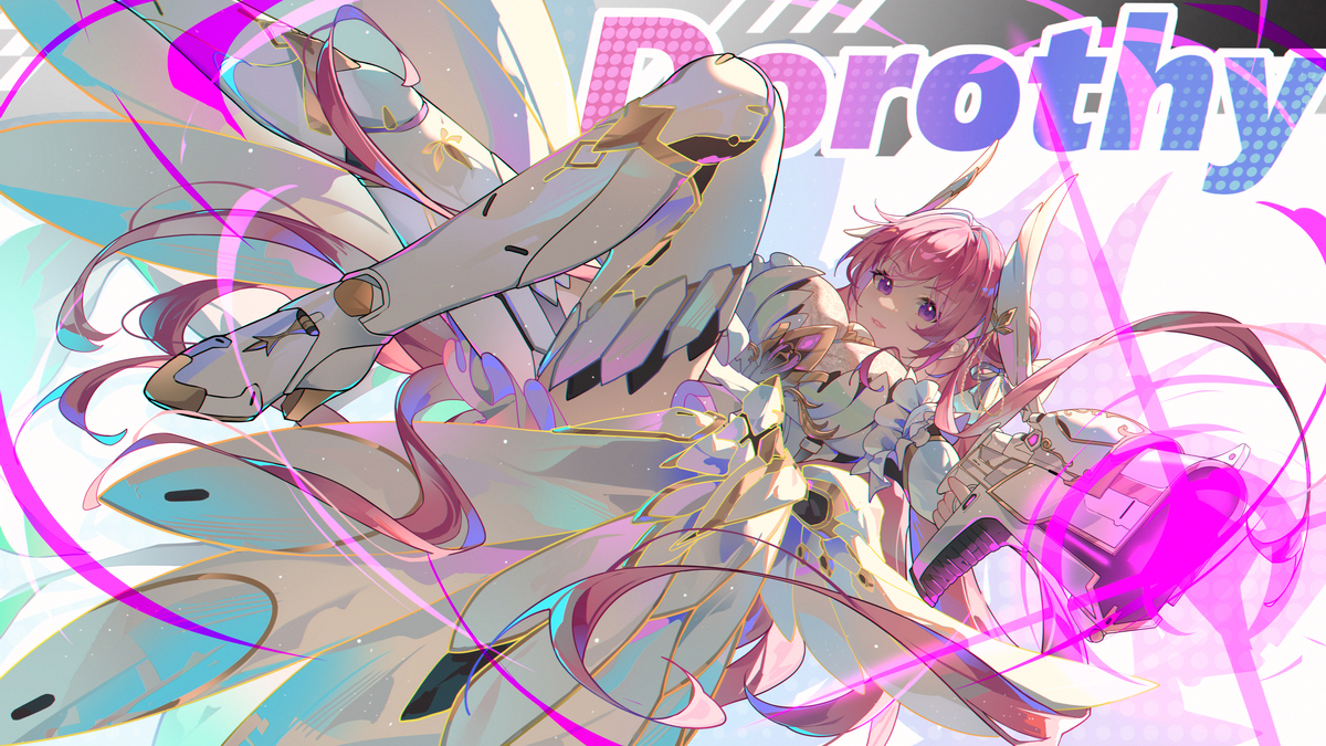 This is a pixiv picture whose title is 桃乐丝.