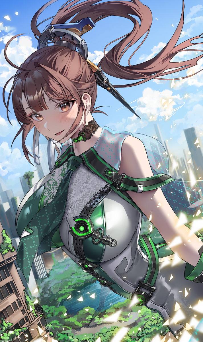 This is a pixiv picture whose title is NIKKE.
