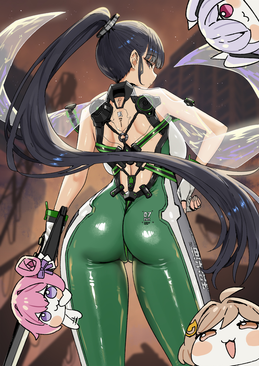 This is a pixiv picture whose title is イヴ.