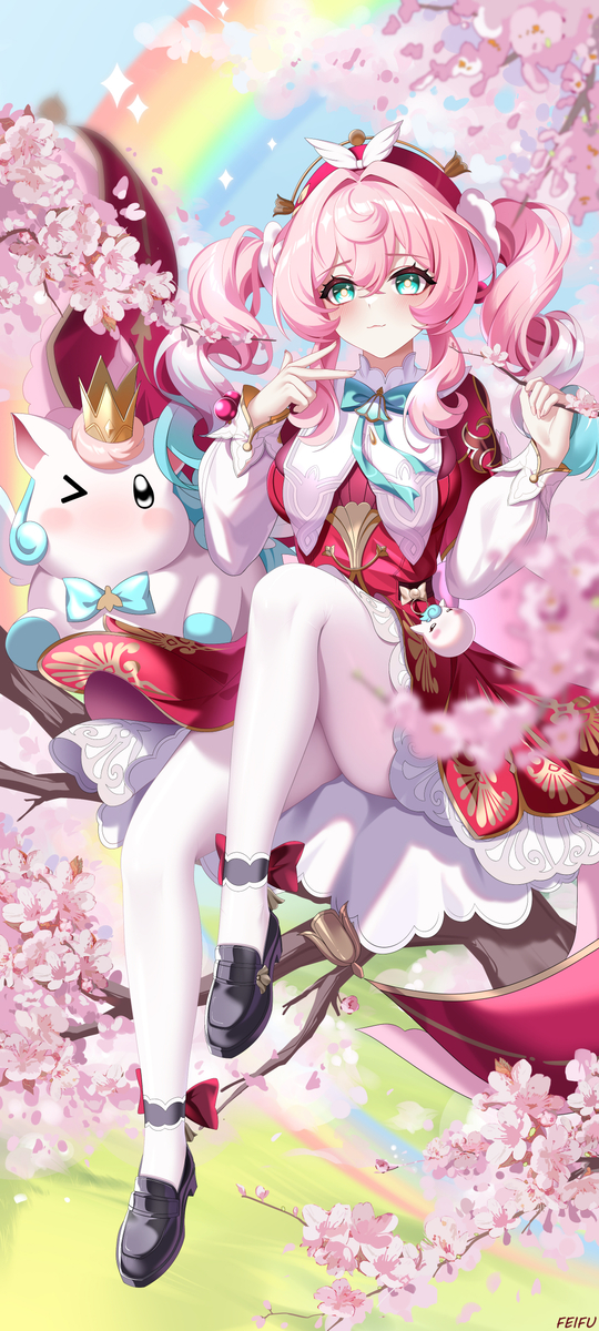 This is a pixiv picture whose title is 风宝，我喜欢你！.
