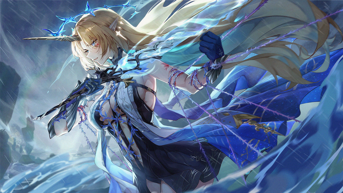 This is a pixiv picture whose title is Fleurdelys.