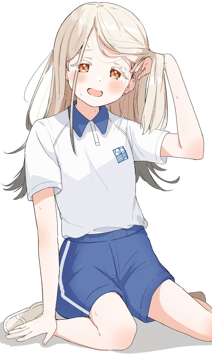 This is a pixiv picture whose title is 体操服広ちゃん.