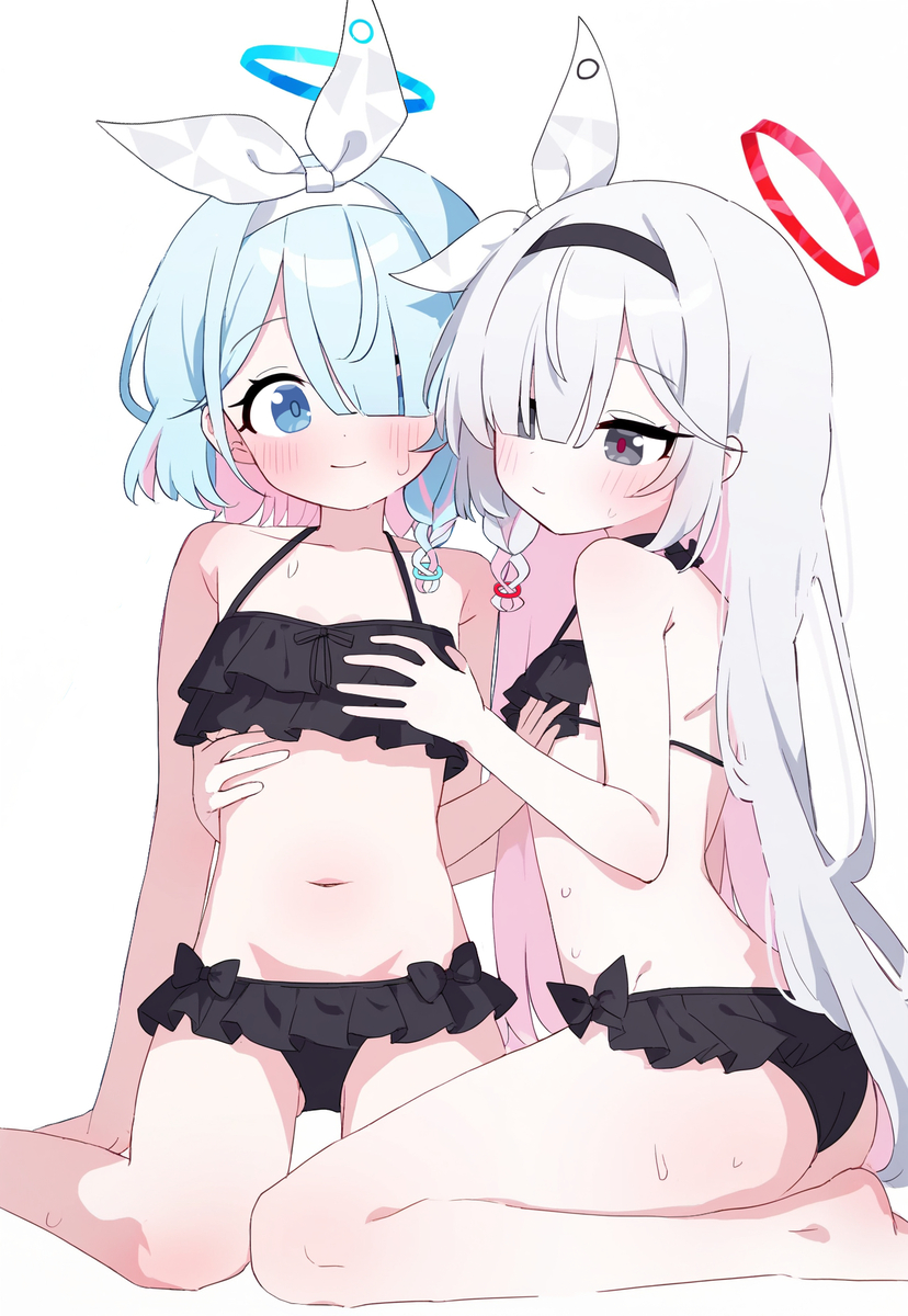 This is a pixiv picture whose title is アロプラ.