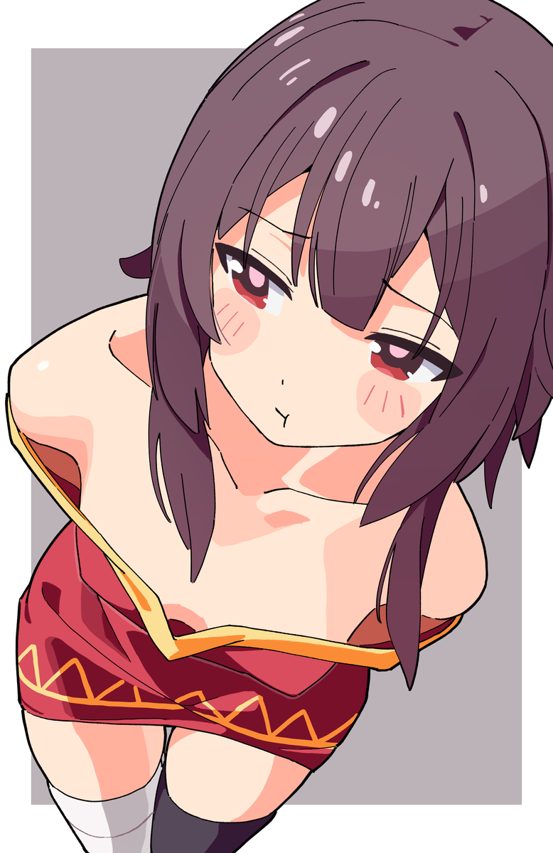This is a pixiv picture whose title is めぐみん.
