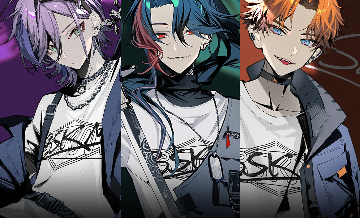 This is a pixiv picture whose title is 3SKM.