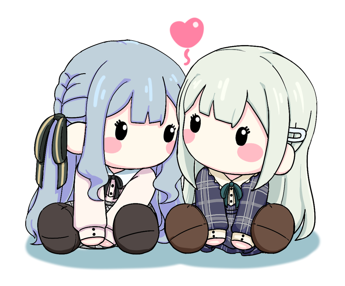 This is a pixiv picture whose title is 在茶绘上的一些睦祥速涂.