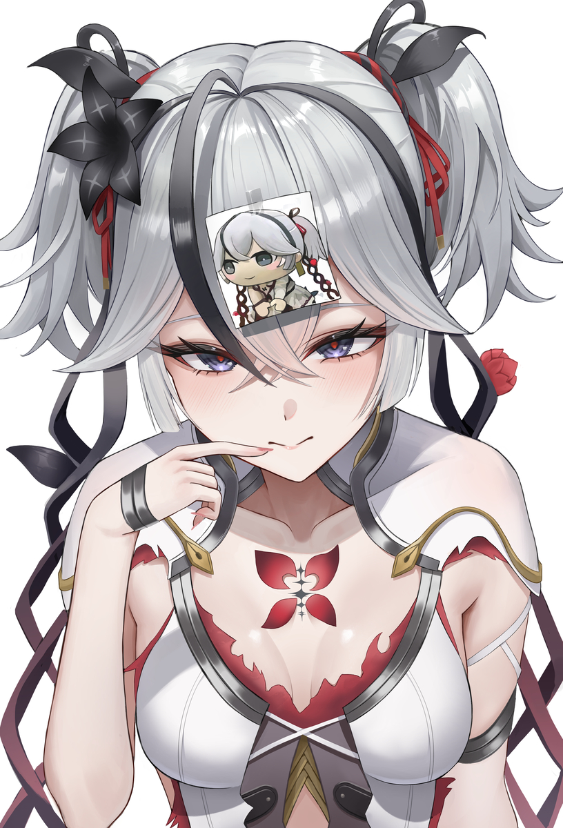 This is a pixiv picture whose title is ツバキ.