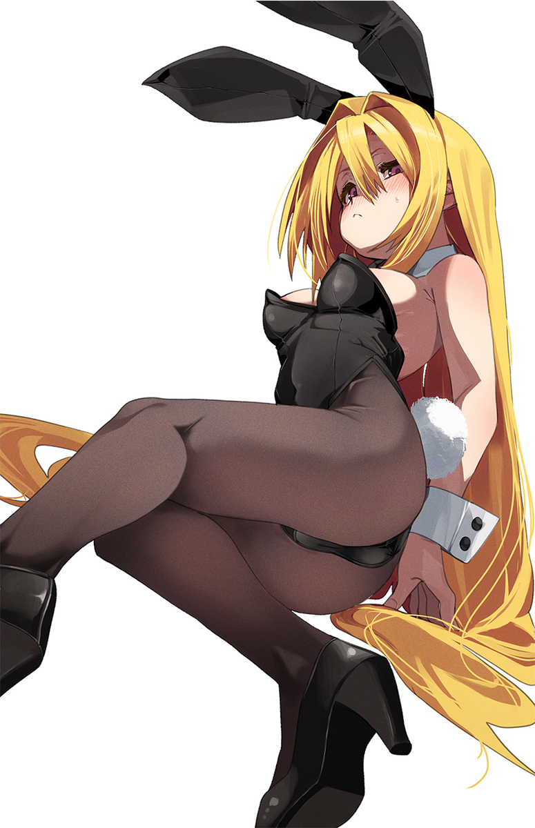 This is a pixiv picture whose title is バニーヤミちゃん.