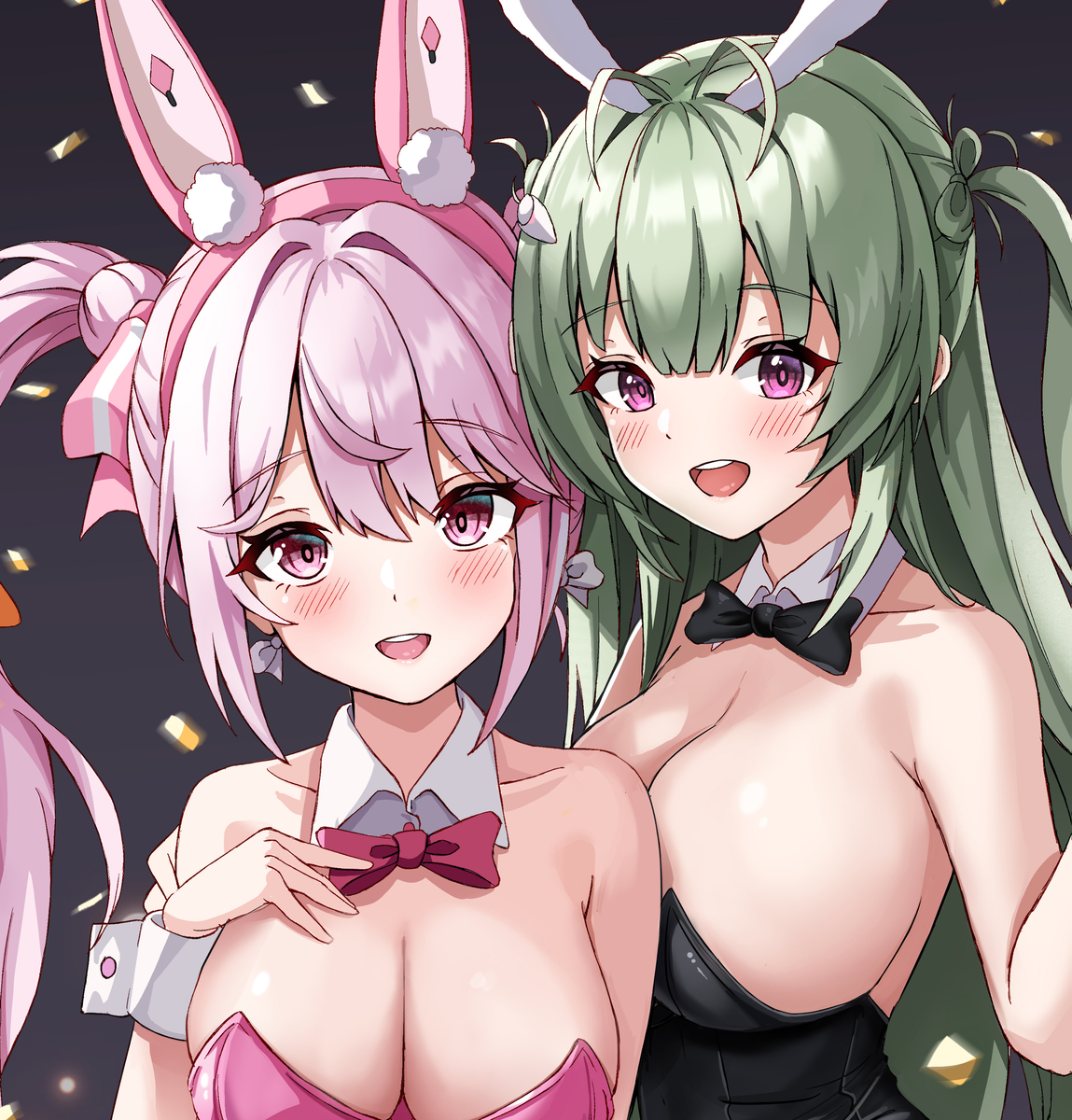This is a pixiv picture whose title is 🐰.